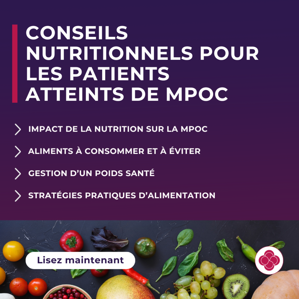 nutrition et MPOC