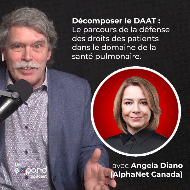 Read more about the article Comprendre le DAAT : le parcours des patients défenseurs de la santé pulmonaire