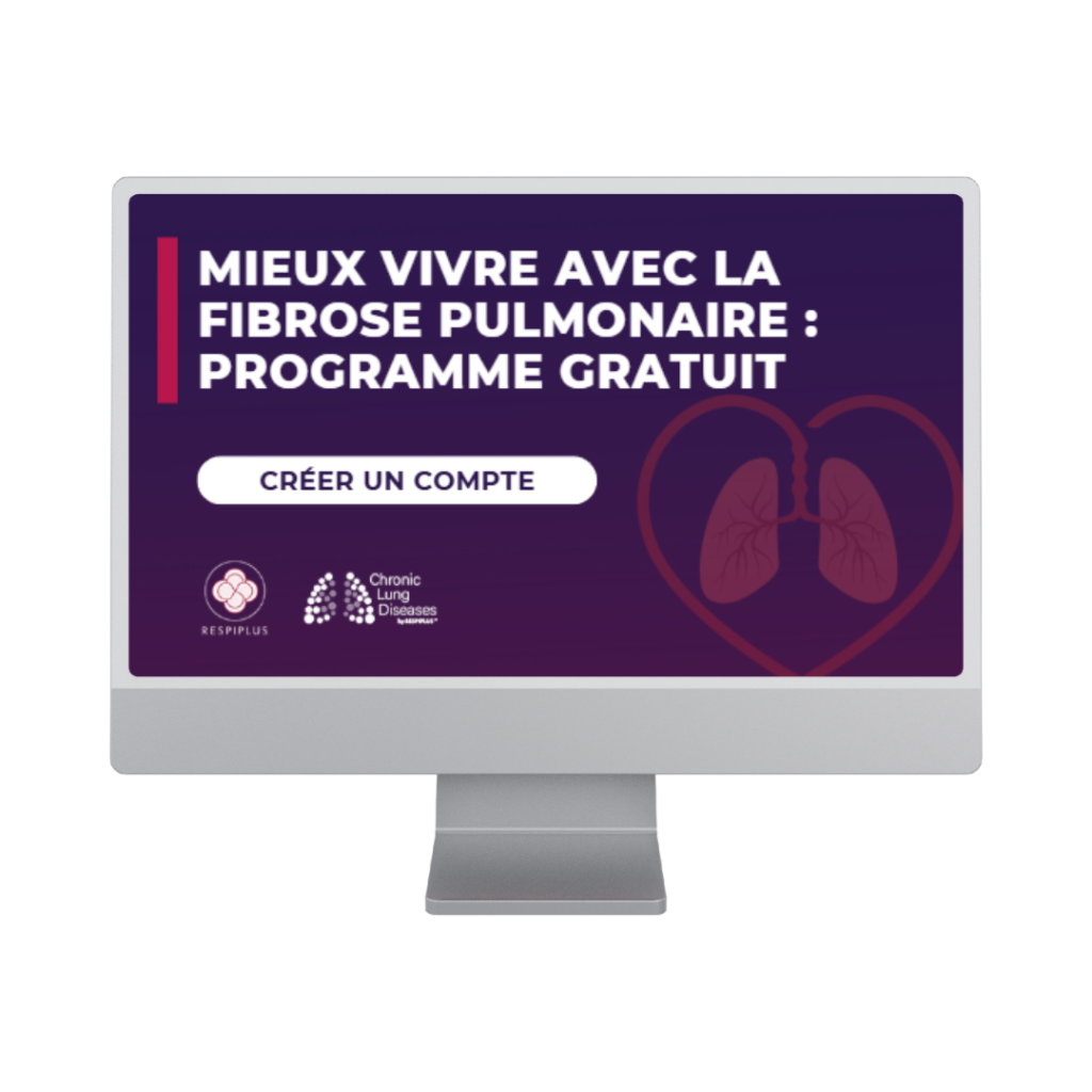 Mieux vivre avec la fibrose pulmonaire : programme gratuit