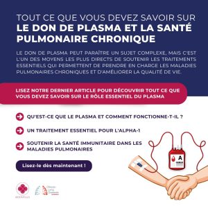 don de plasma et maladies pulmonaires chroniques
