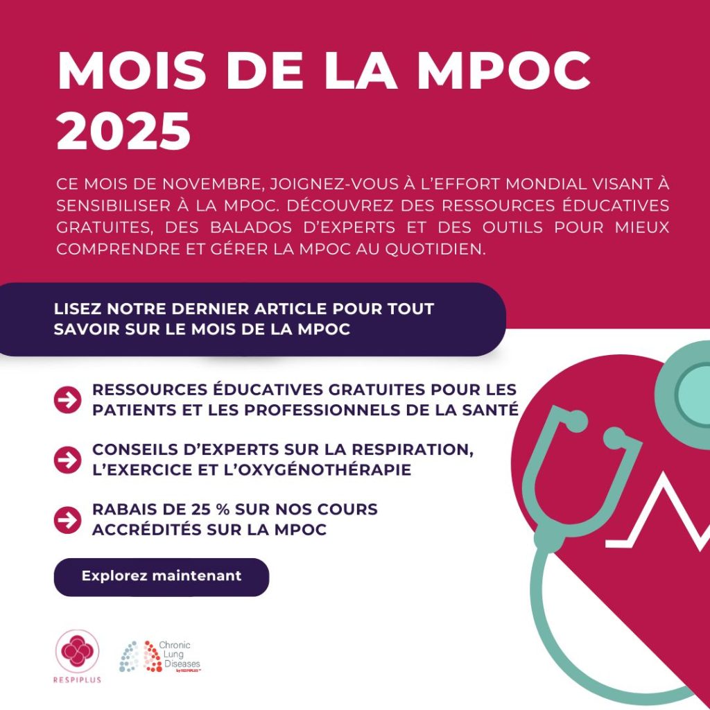 Mois de sensibilisation à la MPOC 2025