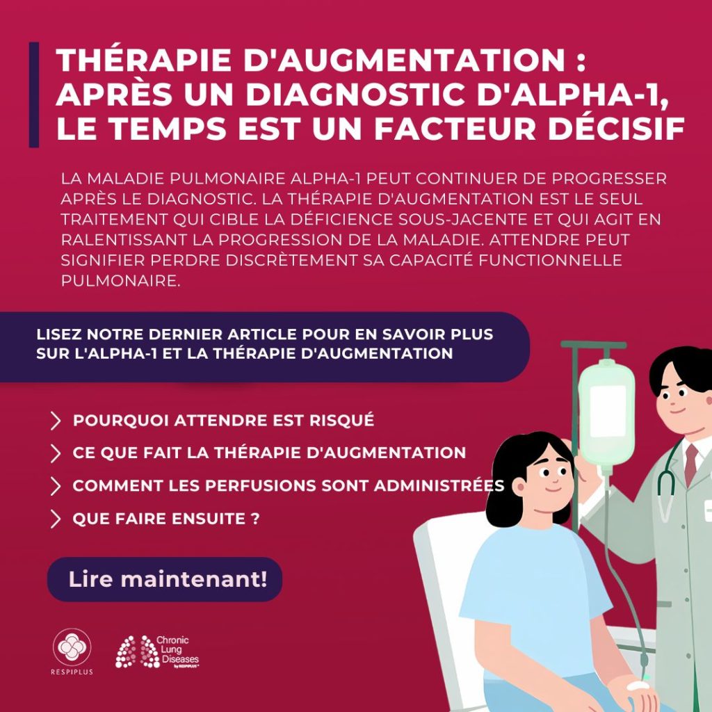 Thérapie d'augmentation : pourquoi attendre après l'alpha-1 est néfaste aThérapie d'augmentation : pourquoi attendre après l'alpha-1 est néfaste