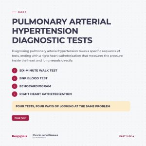 PAH Blog 3 - pulmonary arterial hypertension diagnostic tests
