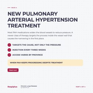 PAH Blog 4 - new pulmonary arterial hypertension treatment