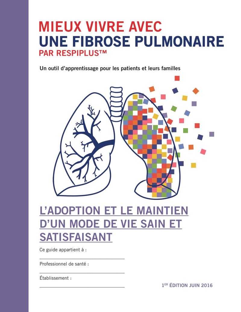 Couverture du module 2 de Mieux vivre avec une fibrose pulmonaire, L'adoption et le maintien d'un mode de vie sain et satisfaisant
