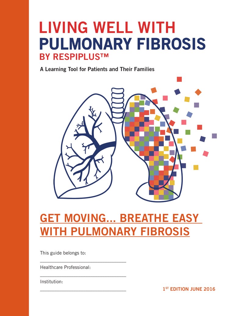 Cover of module 6 of Living Well with Pulmonary Fibrosis, Get Moving... Breathe Easy with Pulmonary Fibrosis